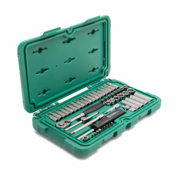 JG SOQUETES SEXT 1/4 SATA 52 PC MM