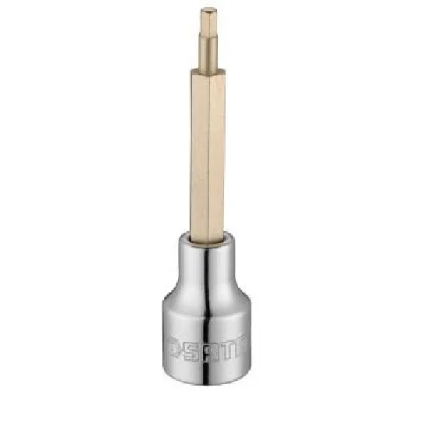 SOQ BIT HEX LONGO 1/2 X 100MM X 4MM