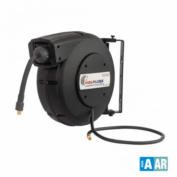 CARRETEL AUTOMÁTICO BLINDADO COM MANGUEIRA DE 15M