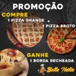 Pizza 1 grande + 1 pizza broto e ganhe 1 borda recheada Pizza 1 grande + 1 pizza broto e ganhe 1 borda recheada