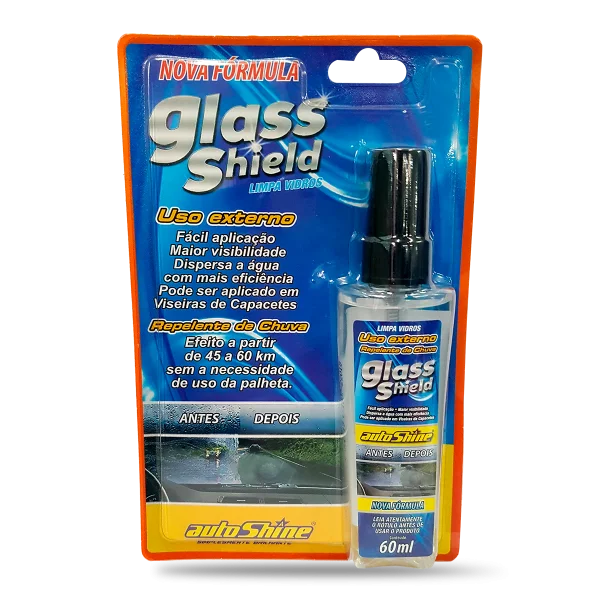 CRISTALIZADOR DE VIDROS GLASS SHIELD - 12 X 60ML