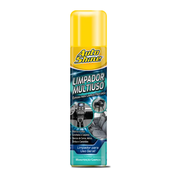 LIMPADOR MULTIUSO AEROSSOL - 12 X 400ML