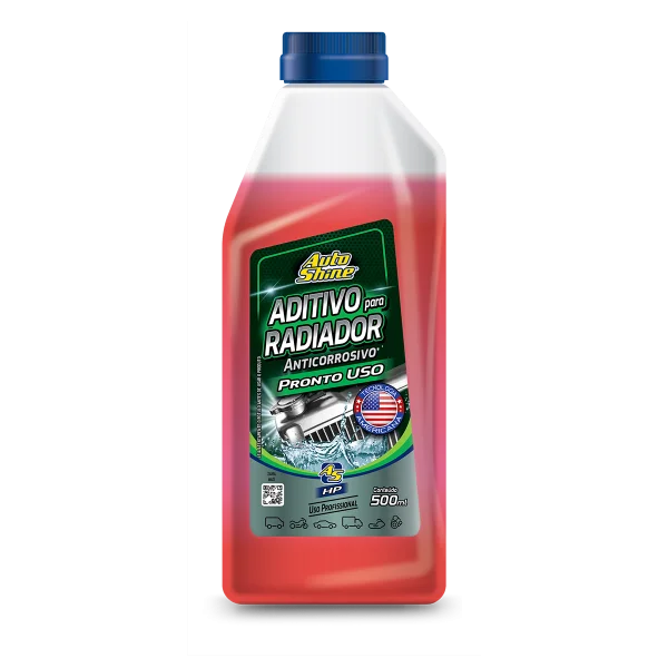 ADITIVO PARA RADIADOR PRONTO USO HP ROSA 500ML