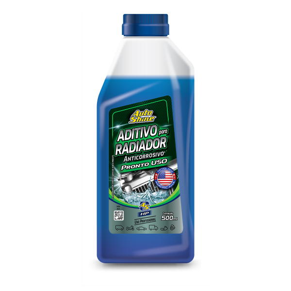 ADITIVO PARA RADIADOR PRONTO USO HP AZUL 500ML