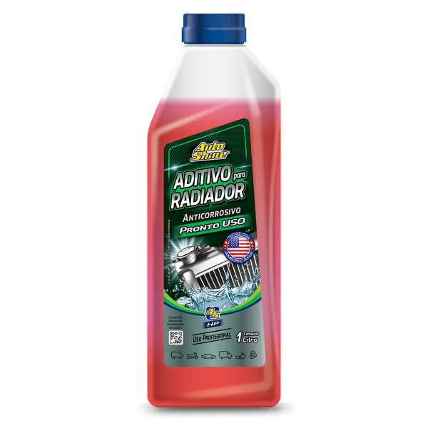ADITIVO PARA RADIADOR PRONTO USO HP ROSA 1L - 12 X 1L