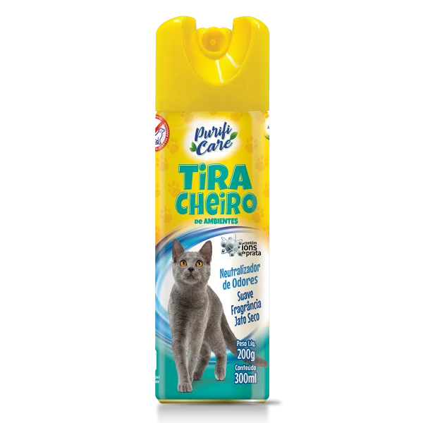 TIRA CHEIRO GATOS 300ML AEROSSOL - 12 X 300ML