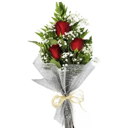 Trio de Rosas  na Tela