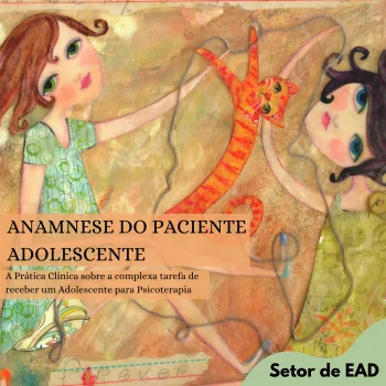 ANAMNESE DO PACIENTE ADOLESCENTE - REFLEX&Otilde;ES SOBRE A COMPLEXA TAREFA DE RECEBER UM ADOLESCENTE PARA PSICOTERAPIA