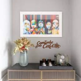 cantinho do caf 5 em mdf 3mm natural