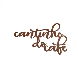 Cantinho do caf 7 em mdf 3mm natural