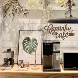 Cantinho do Caf Decorao IV natural Trovarelli