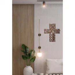 Cruz Santo Anjo Mdf Natural