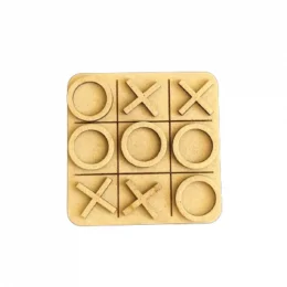 jogo da velha em mdf 3mm natural passa tempo perfeito!!!