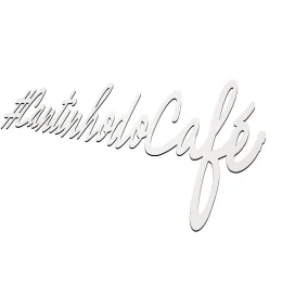 Placa Decorativa #CantinhodoCaf Branco Trovarelli