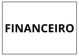 placa sinalizao 1/2 oficio financeiro mdf branco