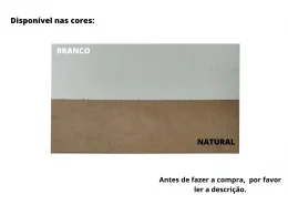 placa sinalizao 1/2 oficio sala 02 mdf branco