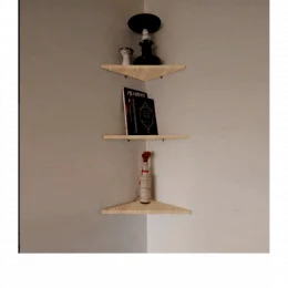 Prateleira de Canto 42x30 cm Madeirado Em Mdf