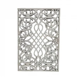 divisor de ambiente em mdf 3mm branco modular 29x19 cm