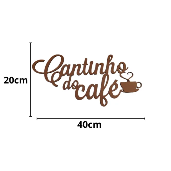cantinho do caf 6 em mdf 3mm natural