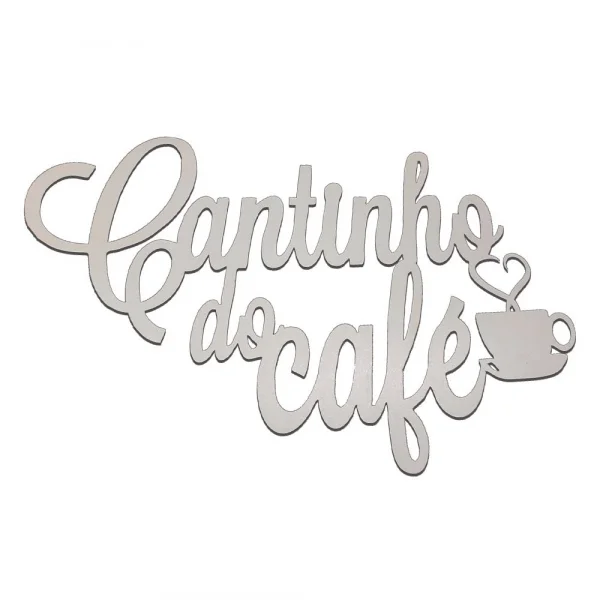 Cantinho do Caf Decorao IV Branco Trovarelli