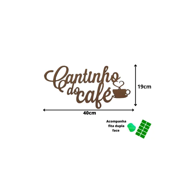 Cantinho do Caf Decorao IV natural Trovarelli