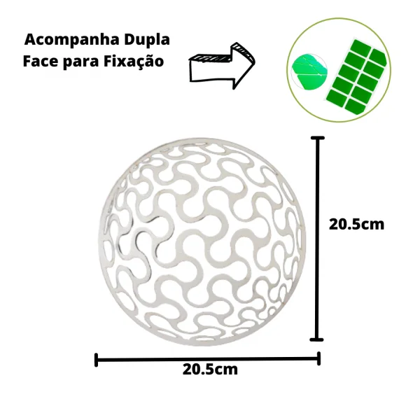 mandala spinner 20 cm decorao ambiente branco mdf 3mm