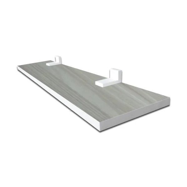 Prateleira Linha Furta-Cor com Borda de Pvc Branco 70x20 cm