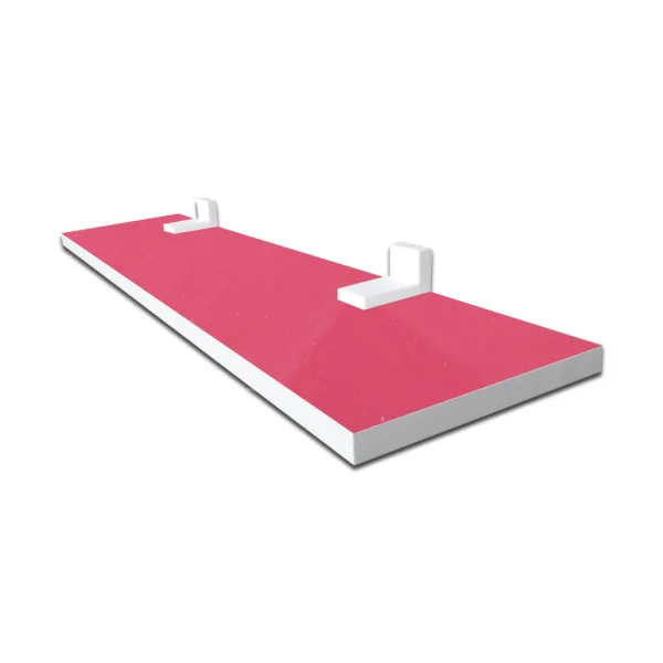 Prateleira Linha-Furta cor Com Borda De Pvc Branco 25x15 cm