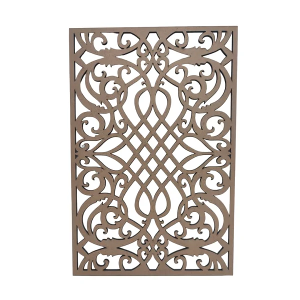 divisor de ambiente em mdf 3mm natural modular 29x19 cm