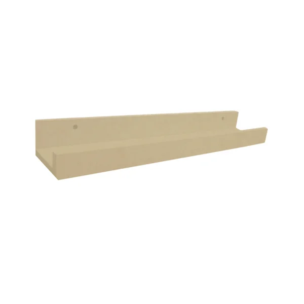Prateleira Esmalteria 40 cm Em Mdf Natural