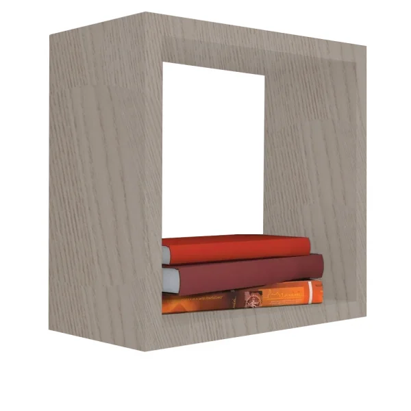 Nicho Decorativo 50X50X20 cm Em Mdf Madeirado