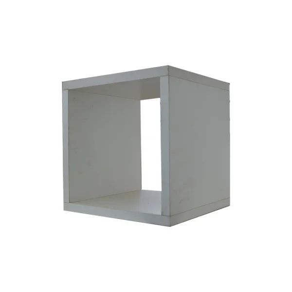 Nicho Decorativo 55x55x15 Cm Em Mdf Branco