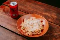 Massa Penne Ros - Com Frango, Ervilha e Muarela + Coca Cola Zero