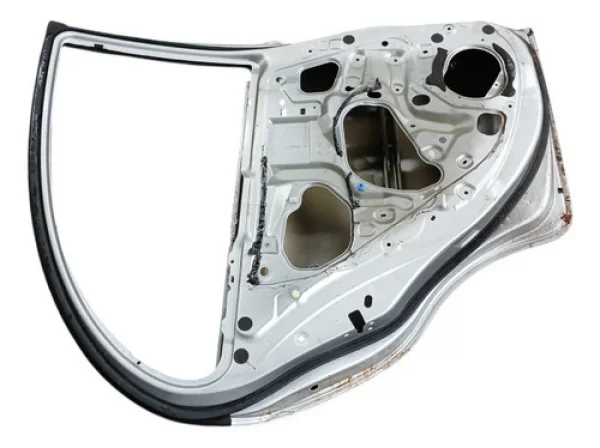 Porta Traseira Esquerda Nissan March 2016 A 2020 Prata 