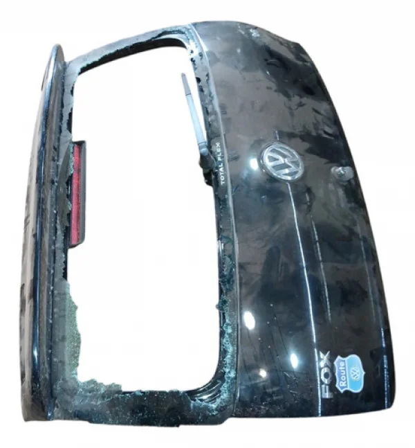 Tampa Traseira Porta Malas Vw Fox 2005 A 2010 Preta