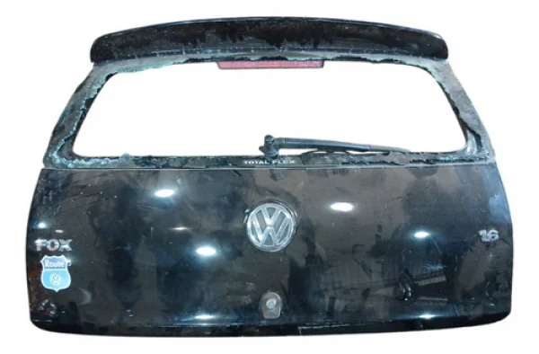 Tampa Traseira Porta Malas Vw Fox 2005 A 2010 Preta