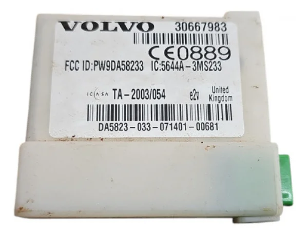 Modulo De Alarme Original Volvo C30 S60 Cod. 30667983