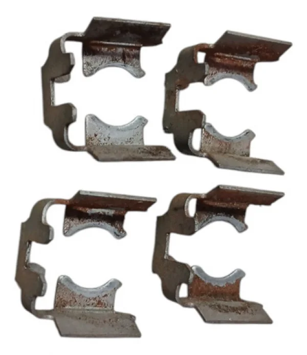 Kit 4 Presilha Trava Bico Injetor Ford Ka Fiesta 1.0 07 A 12
