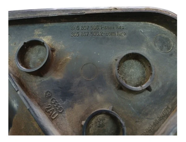 Acabamento Interno Retrovisor Direito Vw Gol 1990 A 1994
