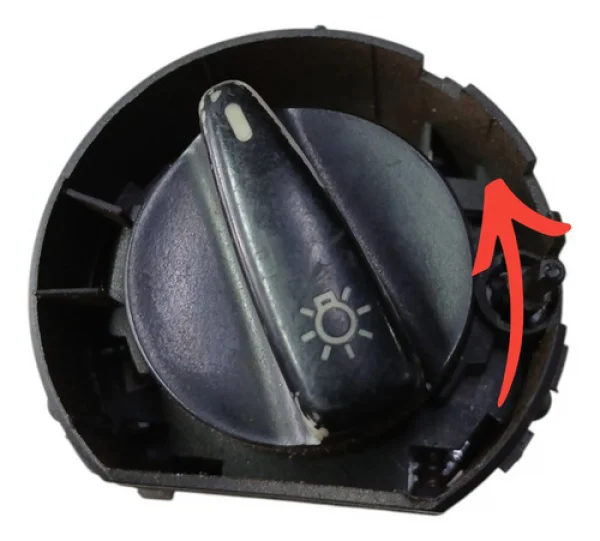 Boto Chave Farol Interruptor Vw Gol Parati 1998 A 2005