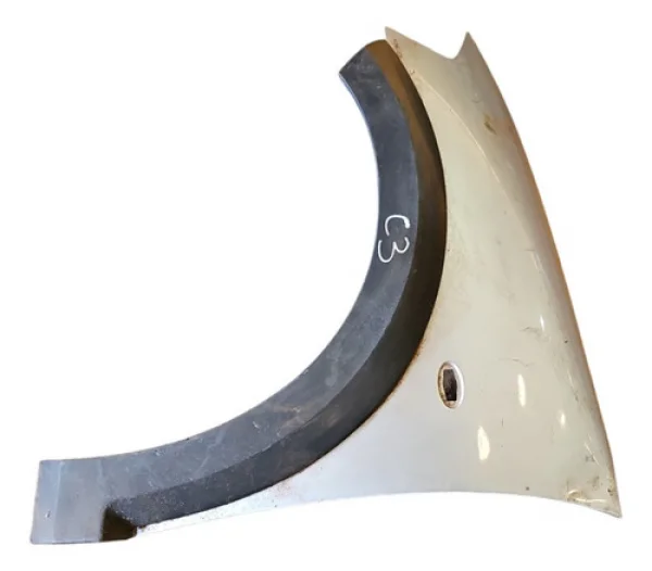 Paralama Esquerdo Original Citroen C3 2003 A 2012 Moldura
