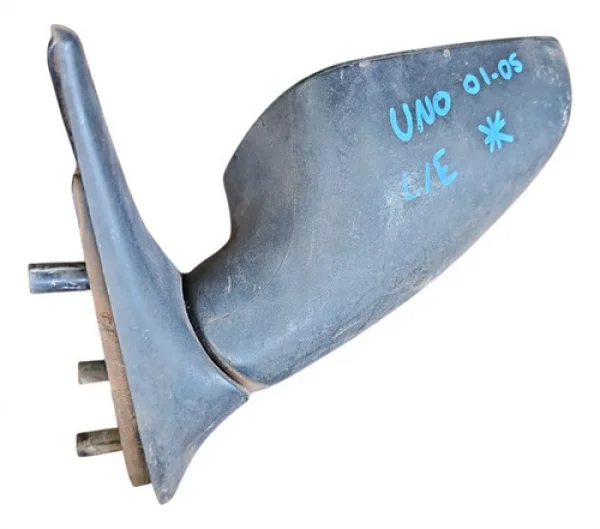 Retrovisor Lado Esquerdo Manual Fiat Uno 2001 A 2008