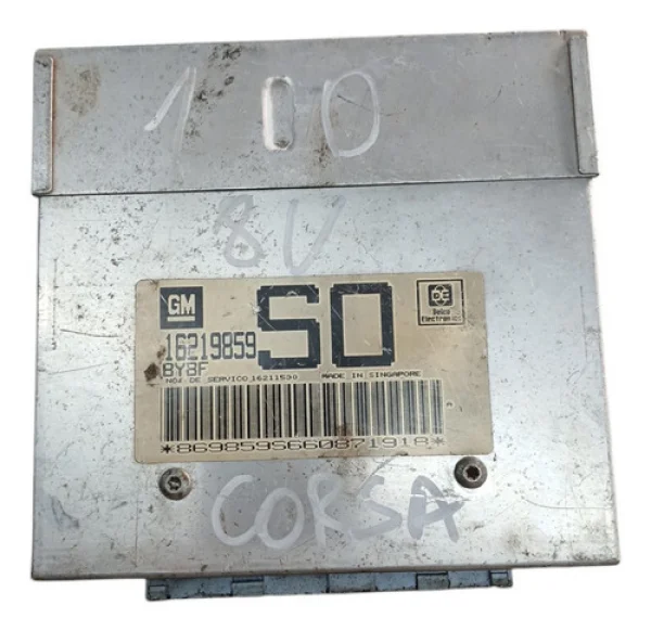 Modulo Central Injecao Original Gm Corsa 1.0 8v Gasolina