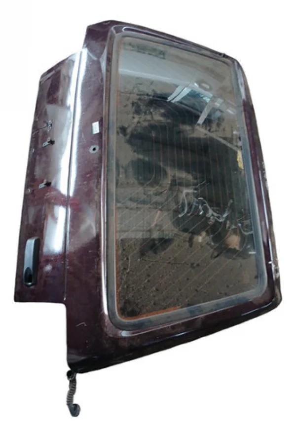 Tampa Traseira Fiat Uno Vermelha 1993 A 2000 Somente Lata