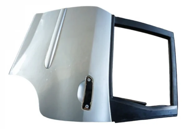 Porta Traseira Esquerda Honda Fit 2004 A 2010 Prata 