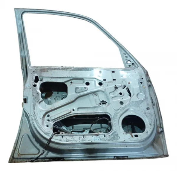 Porta Dianteira Esquerda Gm Meriva Joy 2002 A 2010 Prata