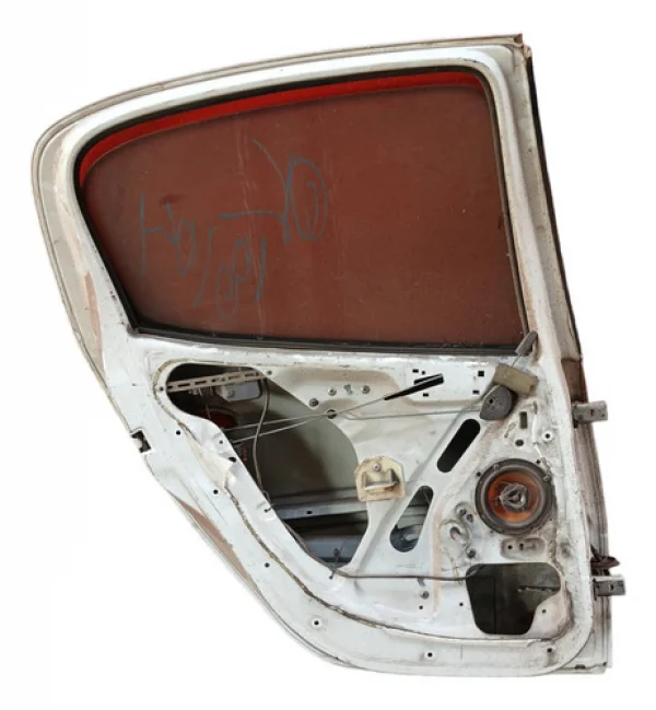 Porta Traseira Esquerda Peugeot 206 207 Branca 2006 A 2012