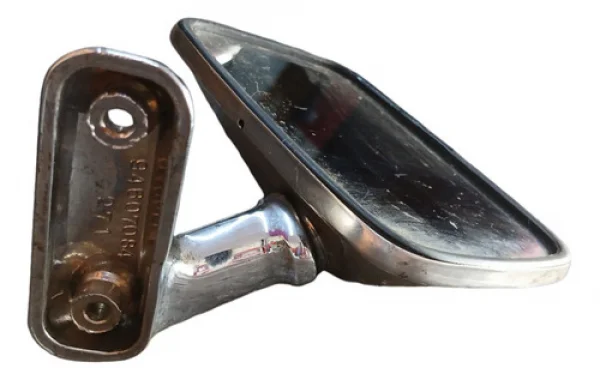 Espelho Retrovisor Lado Esquerdo Gm Chevette Cromado 74/79