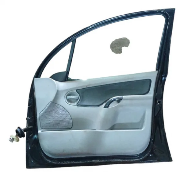 Porta Dianteira Direita Citroen C3 2007 A 2012 Preto