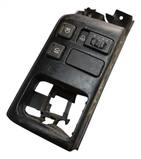 Moldura Boto Farol Luz Chave Gm Vectra 93 A 96 Com Detalhe